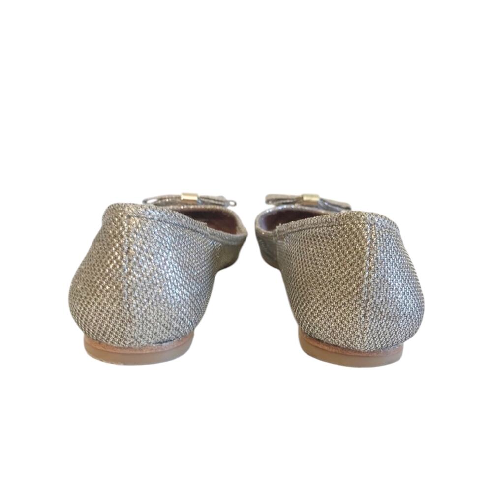 Vince Camuto Timba Flats Silver Metallic 6.5 36.5 - Picture 5 of 6